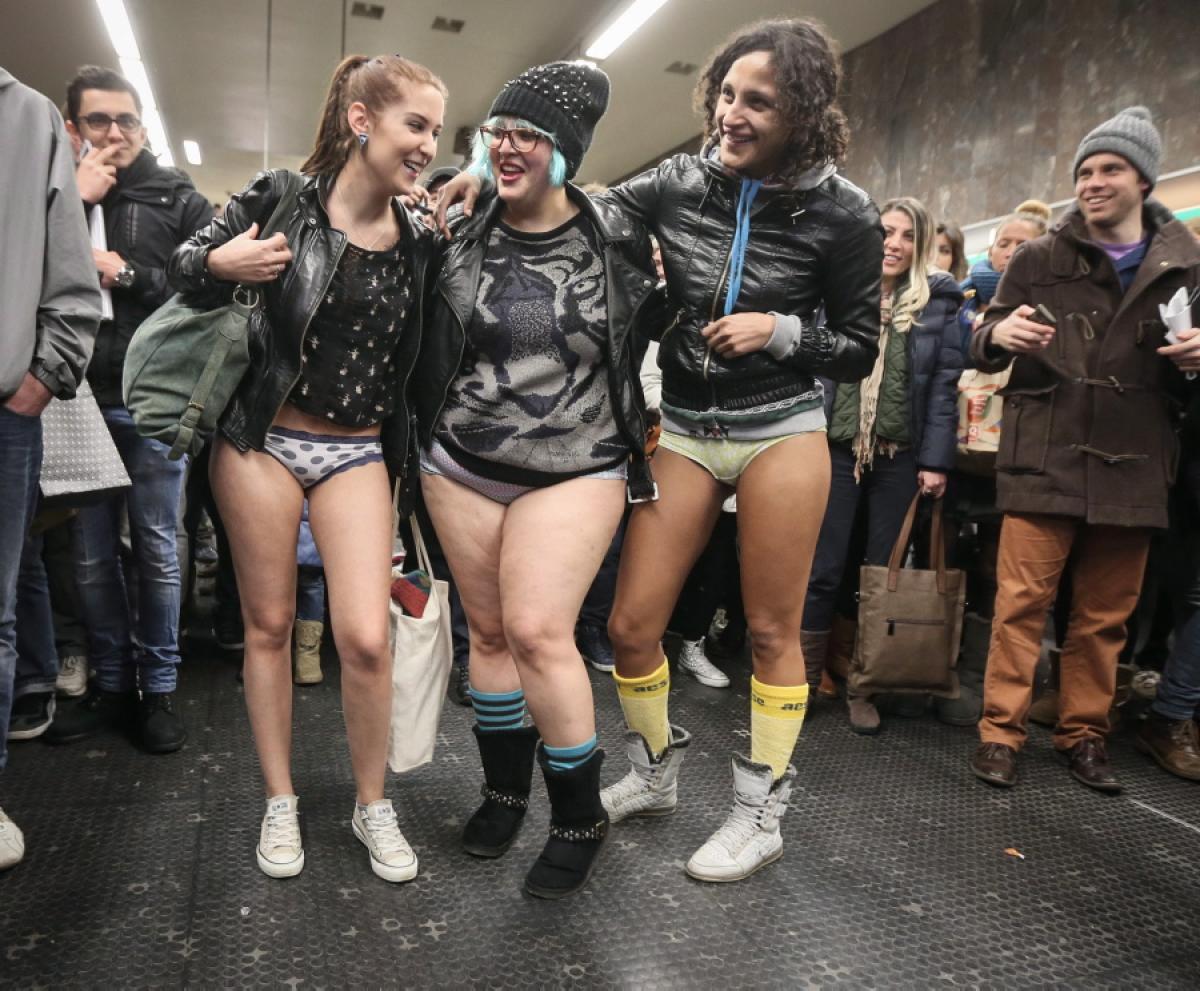 No Pants Subway Ride Goes Global