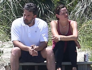 Ben and Jen in the Bahamas