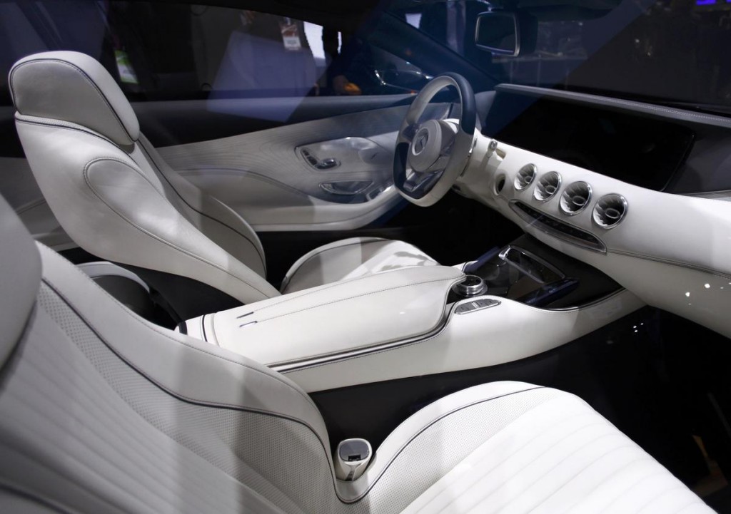 interior benz c class concept coupe