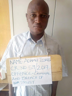 adamu idris arraigned