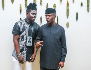 Osinbajo with Laolu Sebanjo