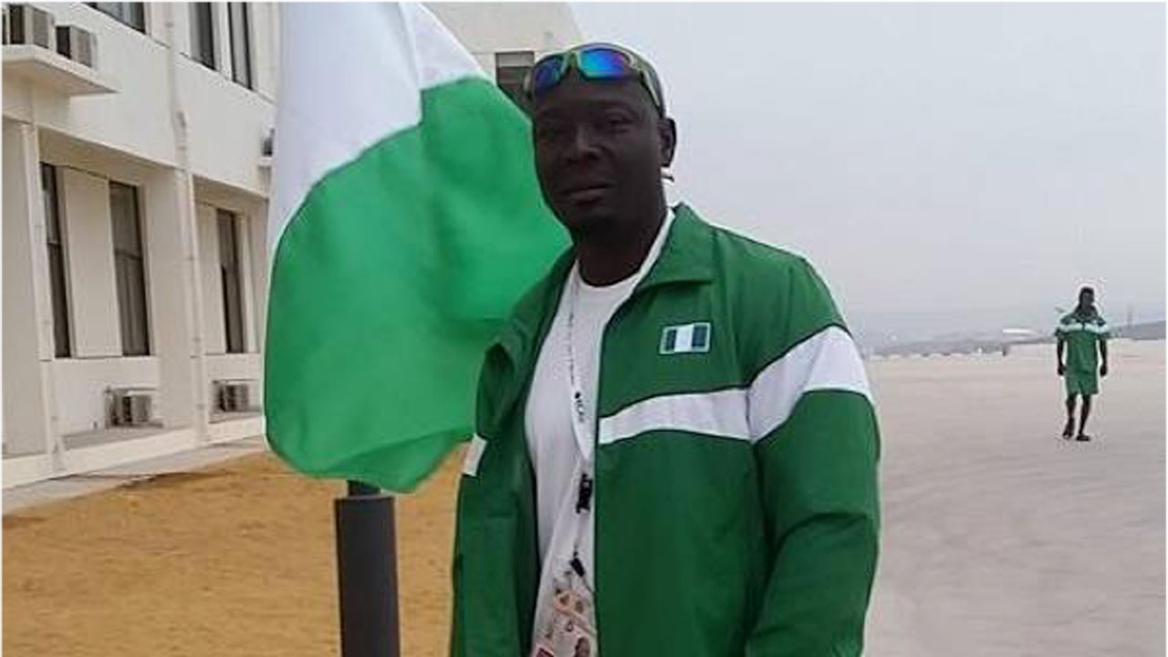 Are Feyinsetan, National Coach of the Nigeria Para Powerlifting team