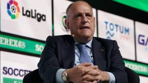 La Liga President, Tebas