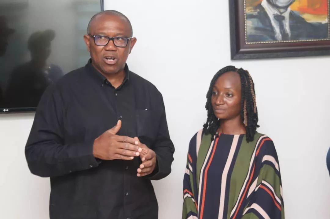 Peter Obi - graduate - oven -baking business