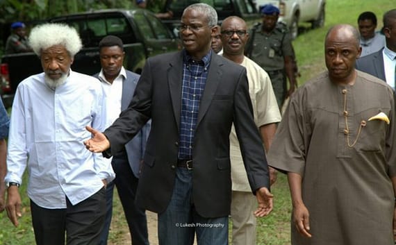 Soyinka, Fashola and Amaechi