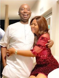 Ned Nwoko and his wife 