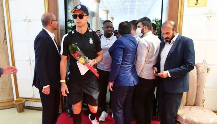 Iranians Welcome Ronaldo In Style Despite Restrictions
