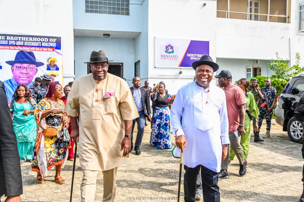 PHOTO NEWS: Bayelsa Gov Visits Seriake Dickson | Politics | Herald.ng