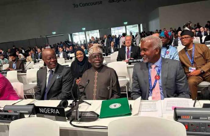 President Bola Tinubu - COP 28 - Nigeria's delegation