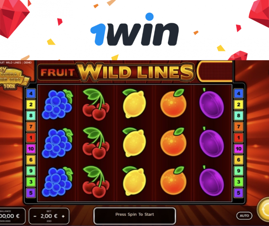 1Win Fruit Wild Lines