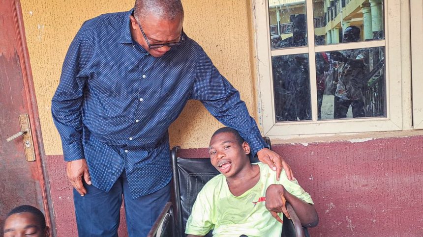 Peter Obi - RECDOT - special needs children - New Year