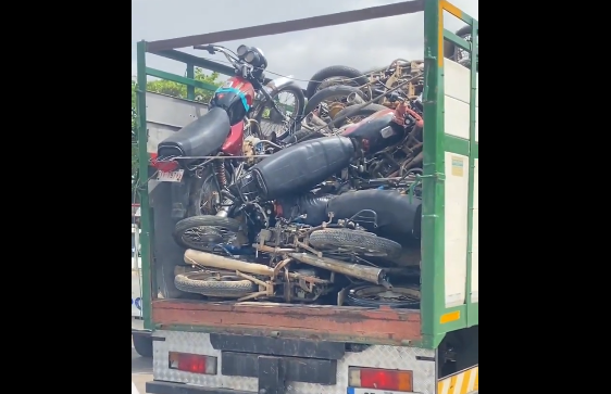 Okada ban - 257 motorcycles impounded