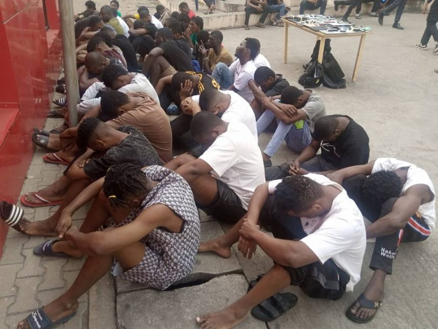 internet fraud suspects in Abuja